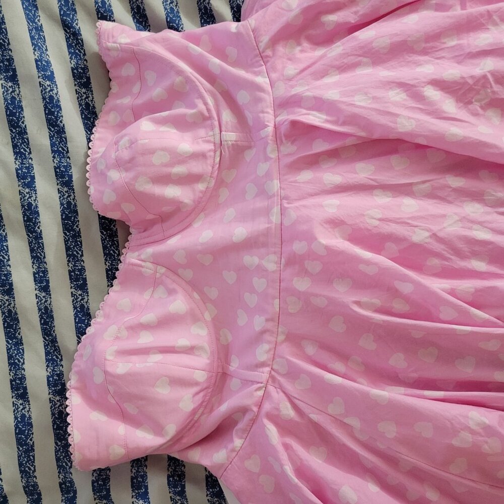 Selkie XXL ' Two Hearts High Court Party Dress ' from sample sale - Picture 3 of 8